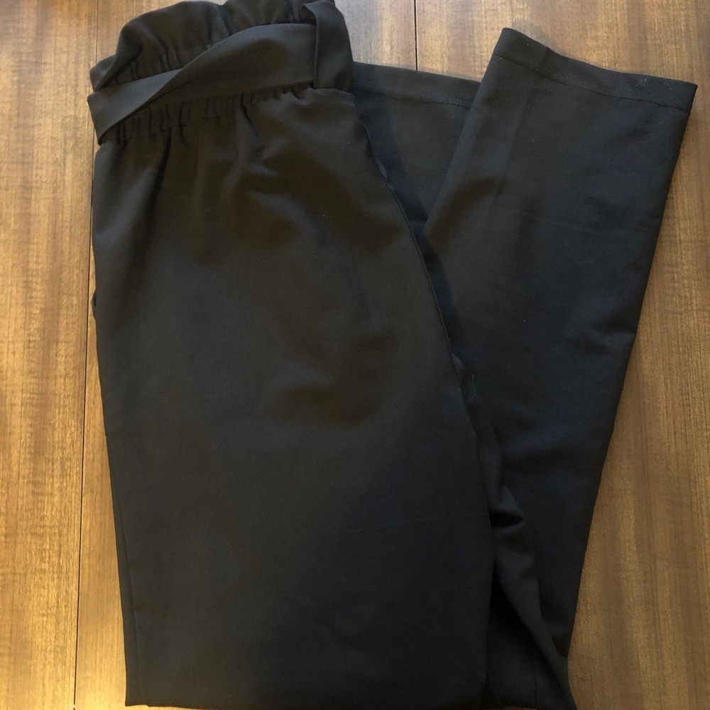 Women’s waist tie professional slacks